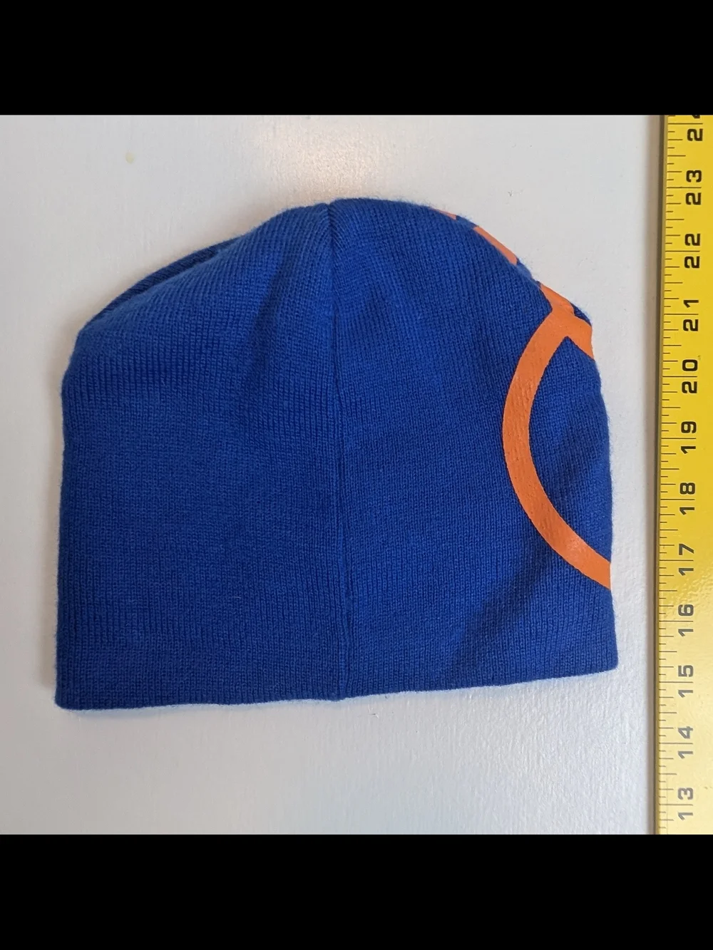 Star Wars Kids Blue and Orange Knit Beanie
